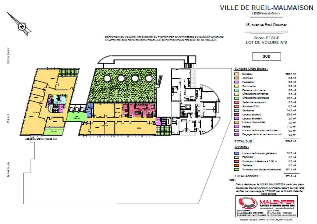 Bureau Rueil-Malmaison 2873m² Vente bureau Rueil-Malmaison Hauts-de-Seine OVBUR2317450 5